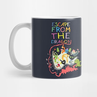 Escape from the dragon Mug